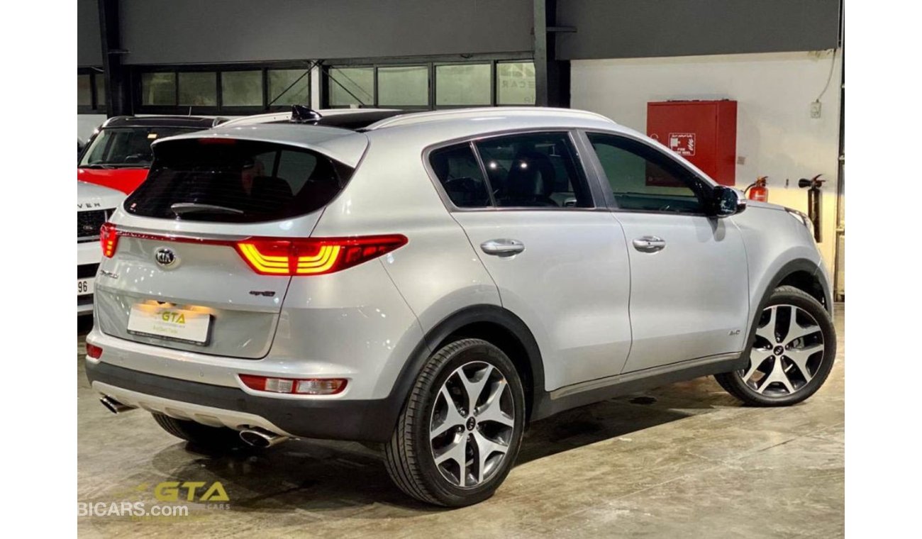 كيا سبورتيج 2017 Kia Sportage GT Line, July 2021 Agency Warranty, Fully Loaded, GCC