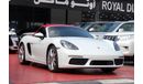 Porsche 718 Boxster (2022) V4 2.0L CONVERTIBLE, GCC, UNDER WARRANTY FROM LOCAL DEALER