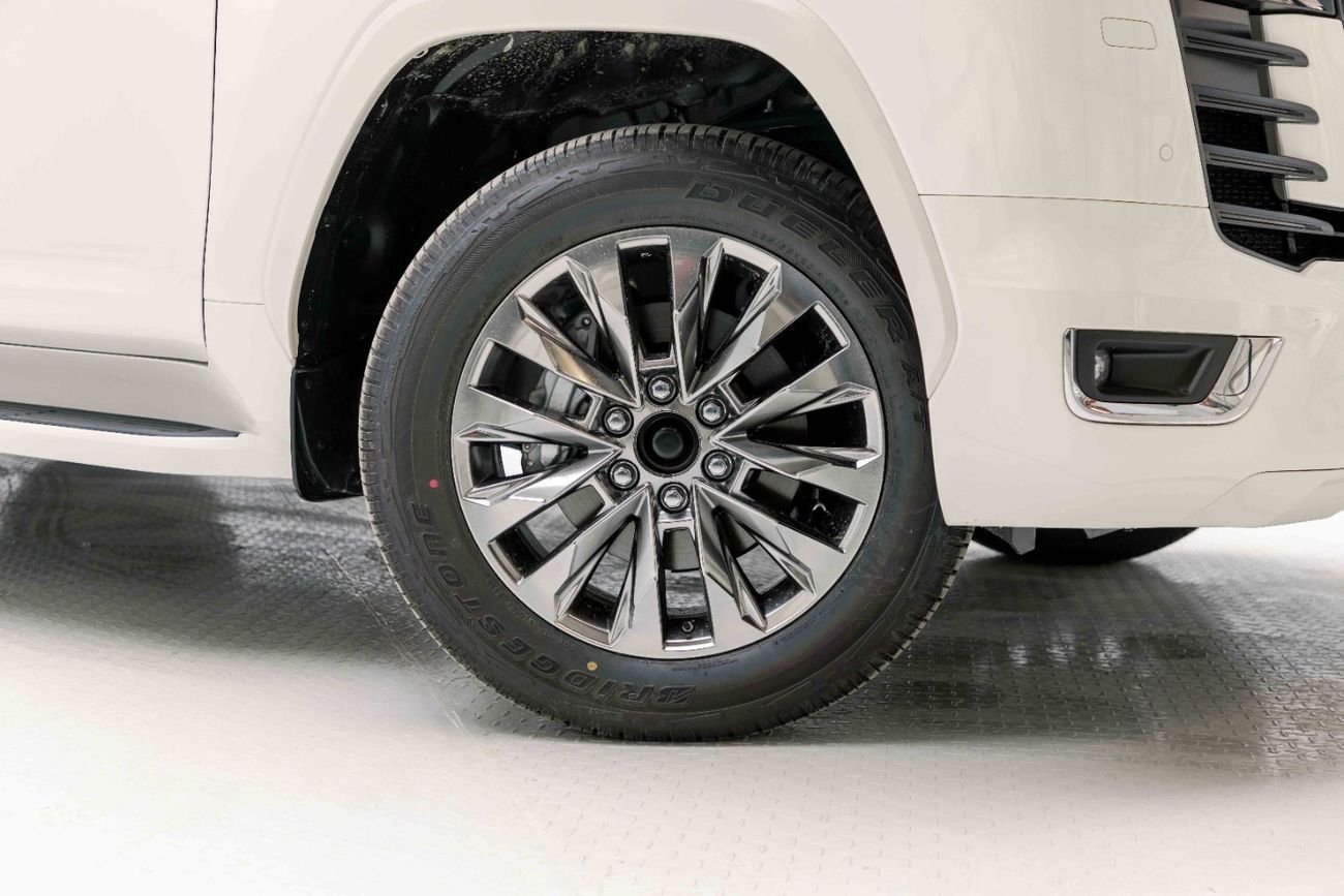 تويوتا لاند كروزر VX HI 3.5L - White Pearl Inside Beige | Export Only