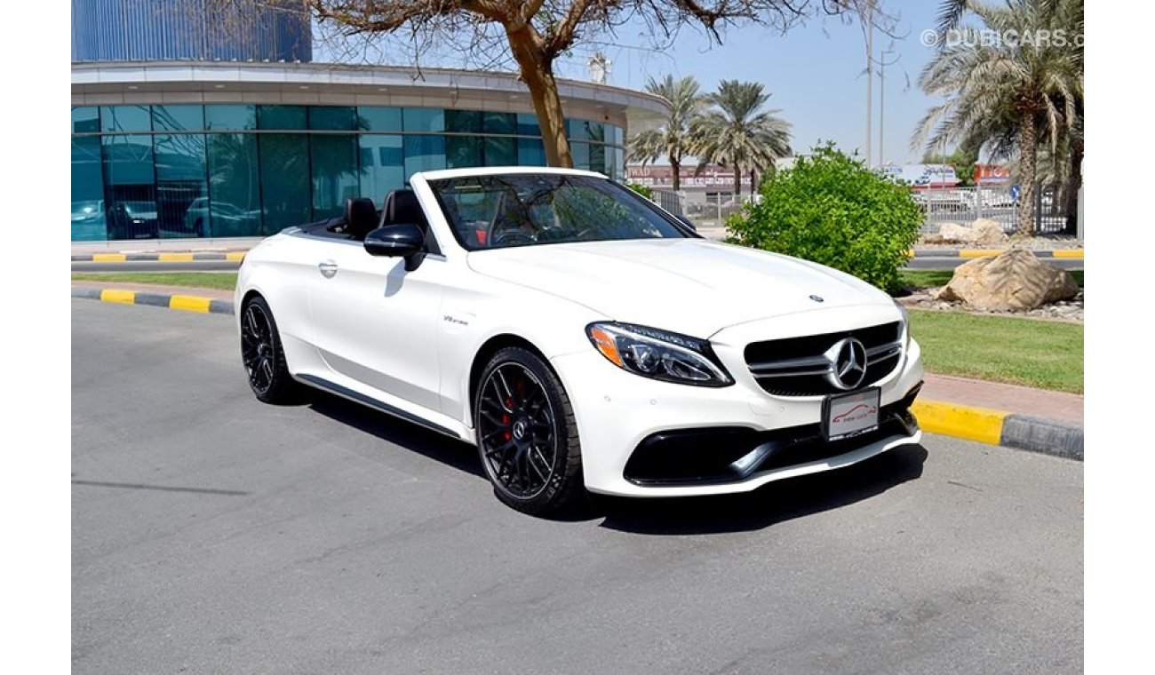 مرسيدس بنز C 63 AMG ZERO DOWN PAYMENT - 7,000 AED/MONTHLY - UNDER WARRANTY