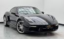 بورش كايمان 718 Std 2.0L A/T 2017 Porsche 718 Cayman, Full Service History, Excellent Condition, GCC