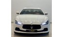 Maserati Ghibli 2015 Maserati Ghibli SQ4, Warranty, Maserati Service History, Low KMs, GCC