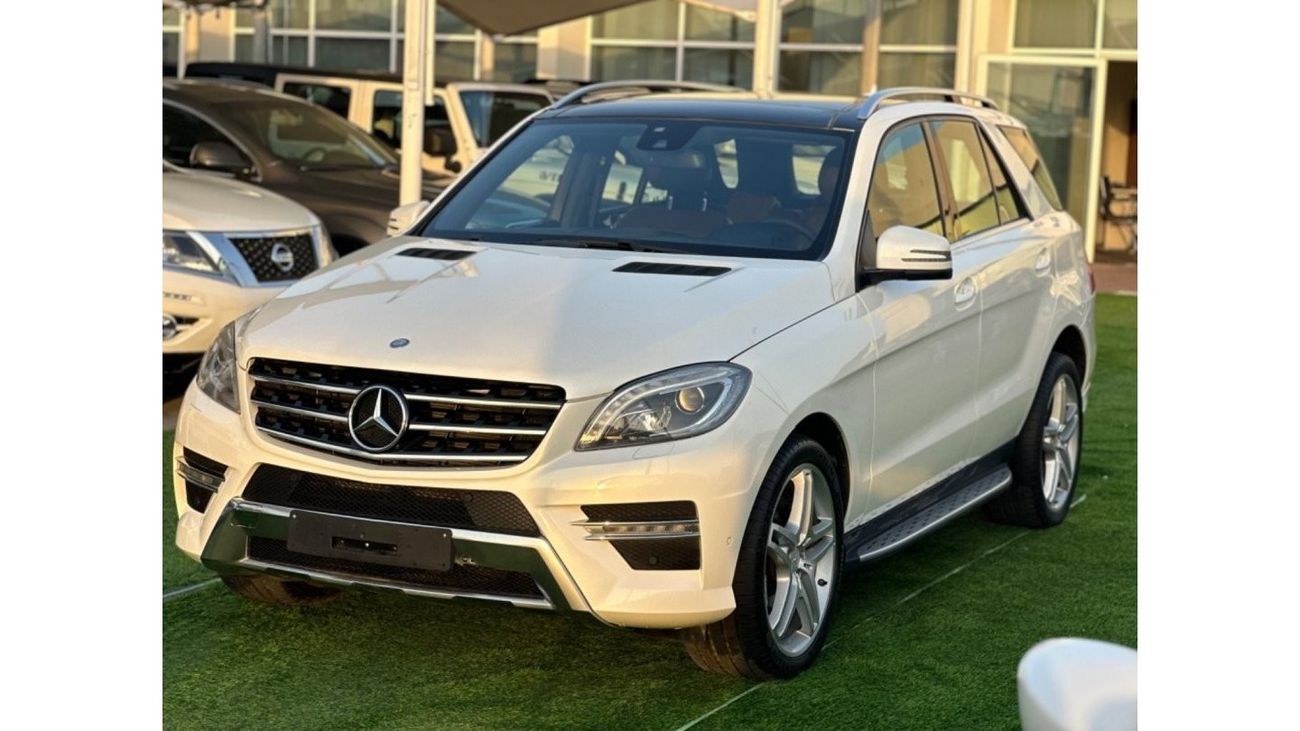 Mercedes-Benz ML 350 AMG MODEL 2013 GCC CAR PERFECT CONDITION INSIDE AND OUTSIDE FULL OPTION PANORAMIC ROOF