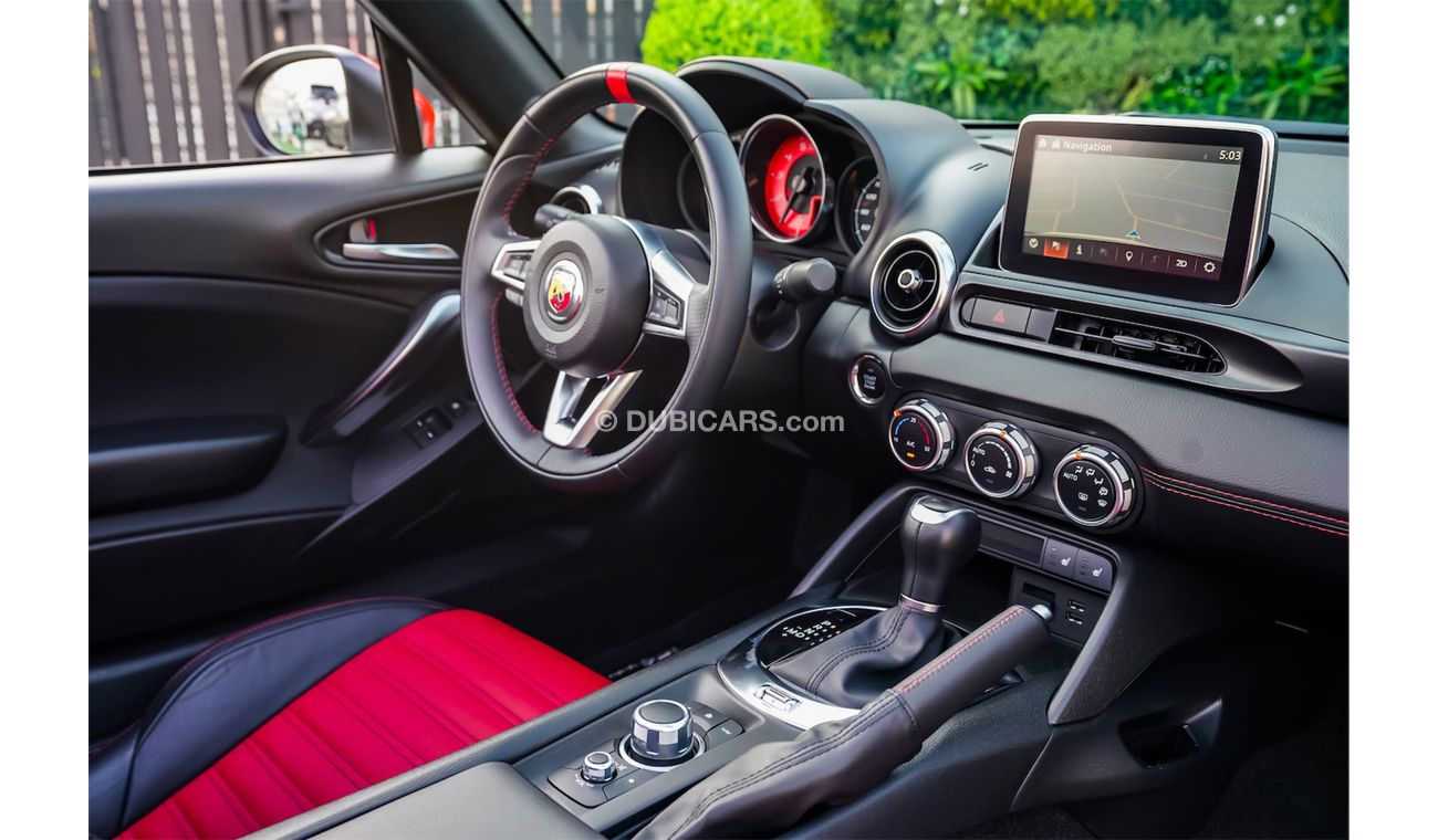 Fiat 124 Spider ABARTH | 1,841 P.M | 0% Downpayment | Full Option | Magnificent Condition!