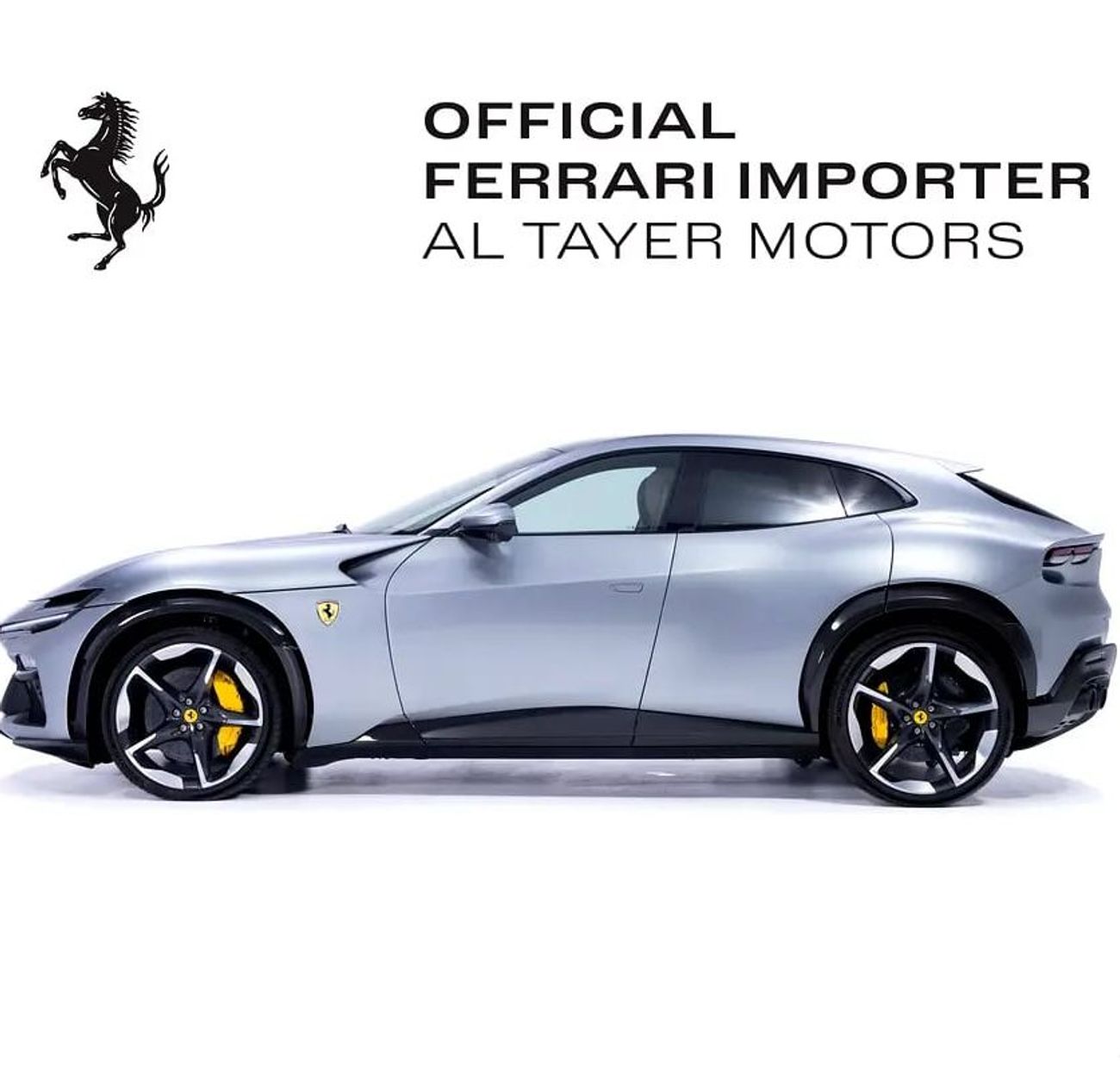 فيراري بوروسانجوي Unmatched Elegance: Approved MY in Grigio Titanio