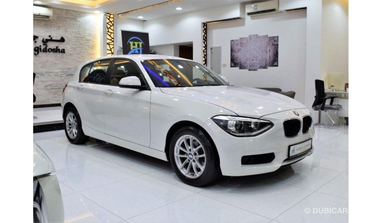 BMW 116i EXCELLENT DEAL for our BMW 116i 1.6L ( 2014 Model ) in White Color GCC Specs