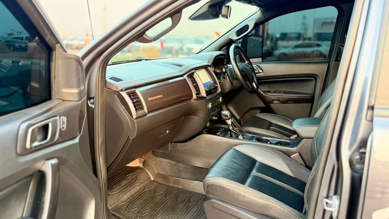 فورد رانجر MODIFIED FULLY OFF-ROAD WILDTRAK | HEAVY DUTY FRONT BUMPER WITH YELLOW LED SPOT LIGHTS | ADVENTURE R