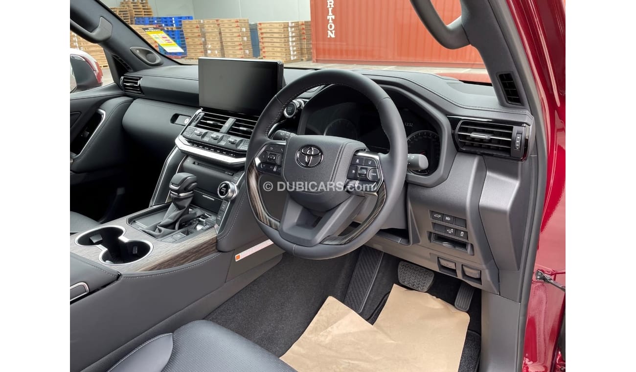 Toyota Land Cruiser 300 Series *2022* Maroon [Right Hand Drive] Sunroof V6 Diesel 4WD Automatic 7 Seats Leather & Electr