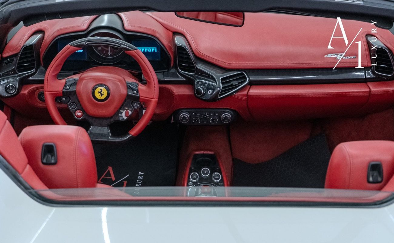 Ferrari 458 Spider 2014 Ferrari 458 Spider, Excellent Condition, Carbon  Fibre Package, Fully Loaded, GCC Spec