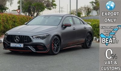 Mercedes-Benz CLA 45 AMG S 4Matic Plus Coupe , New Facelift , 2024 GCC , 0Km , (ONLY FOR EXPORT)