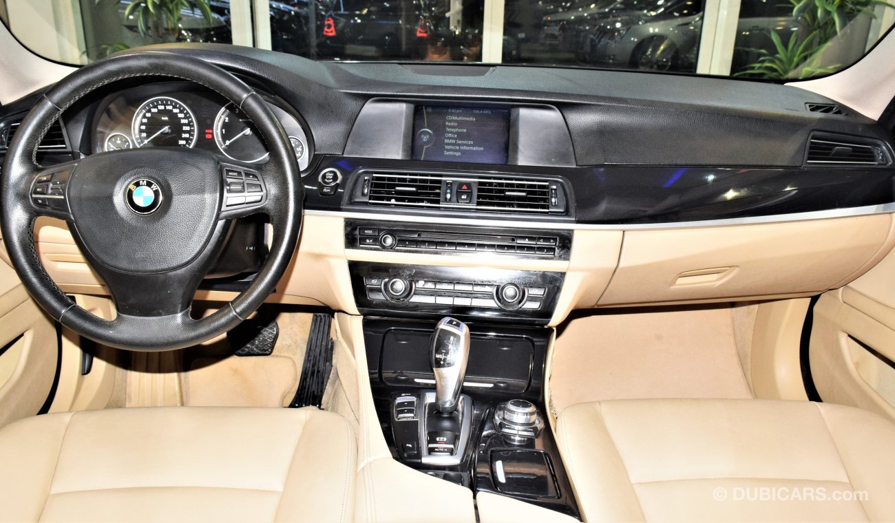 BMW 520i i  2012 Model!! in Brown Color! GCC Specs