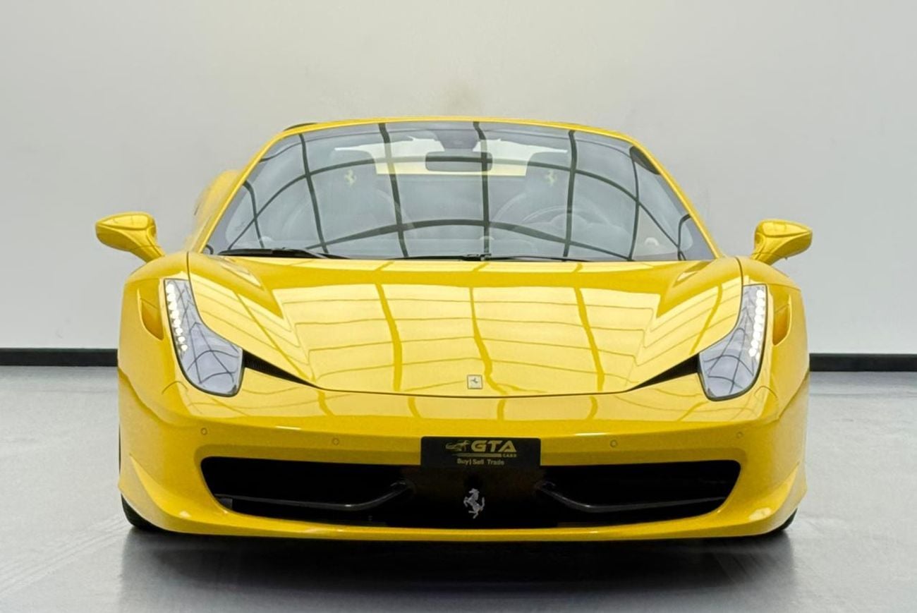 Ferrari 458 Spider 2012 Ferrari 458 Spider ,Al Tayer Service History ,Excellent Condition ,GCC Specs