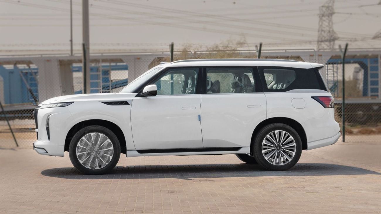 إنفينيتي QX80 2026 Infiniti QX80 Sensory 3.5L AT Petrol (White-Tan)