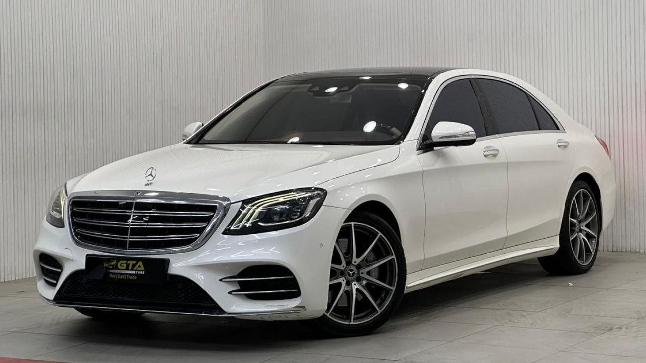 Mercedes-Benz S 560 Std 2018 Mercedes S560 4Matic, May 2025 Warranty, Full Service History, GCC