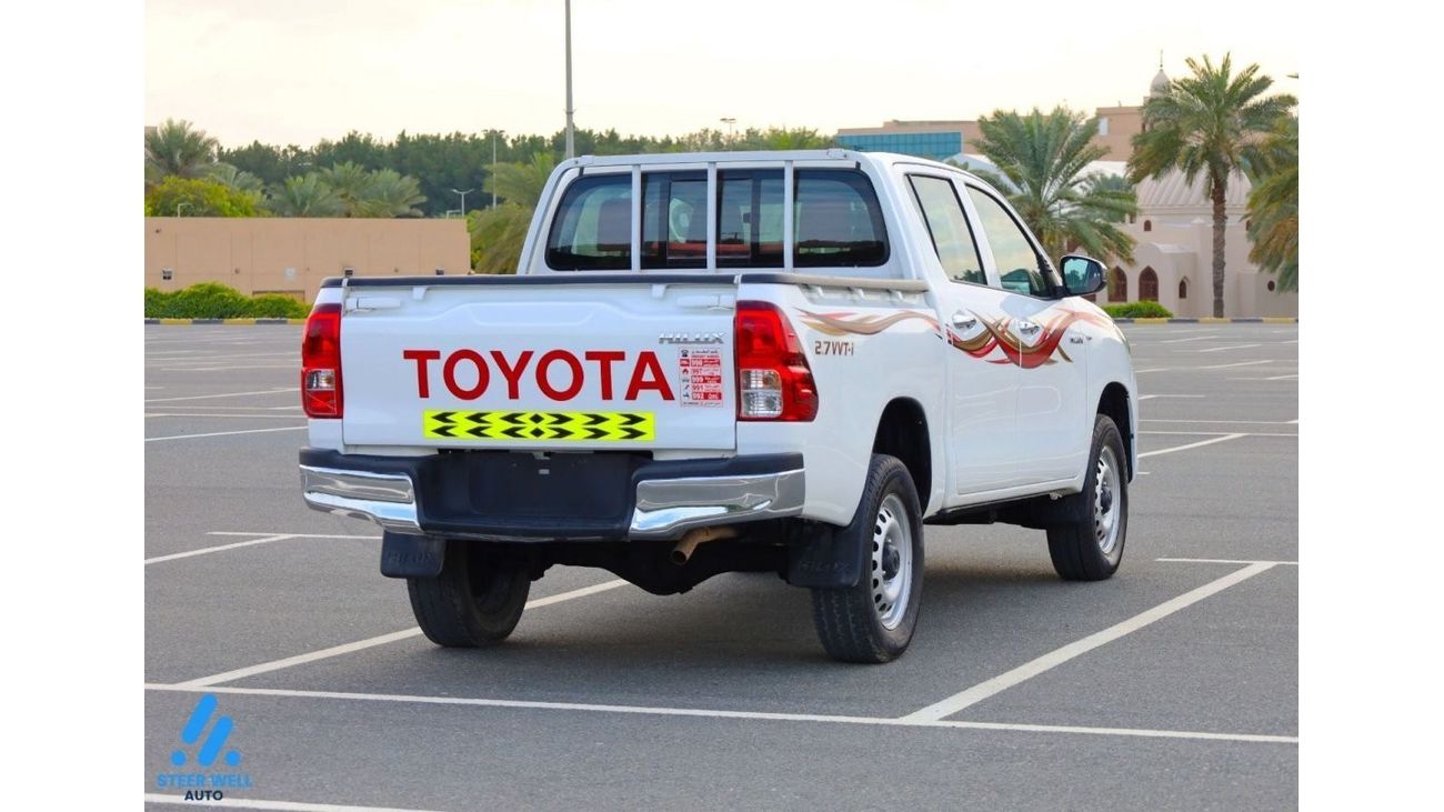 Toyota Hilux GL 2021 Double Cab Pick Up 2.7L 4WD A/T - GCC - Like New Condition - Book Now