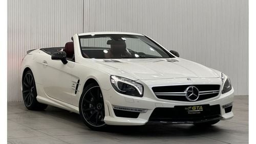 Mercedes-Benz SL 63 AMG Std 2015 Mercedes Benz SL63 AMG Roadster, Full Mercedes Service History, Very Low Kms, GCC