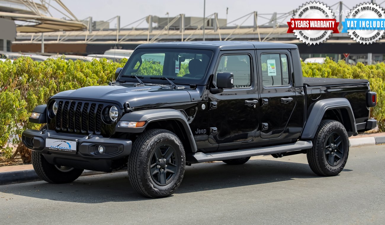 Jeep Gladiator Sport Plus 4X4 , GCC , 2021 , 0Km , W/3 Yrs or 60K Km WNTY @Official Dealer