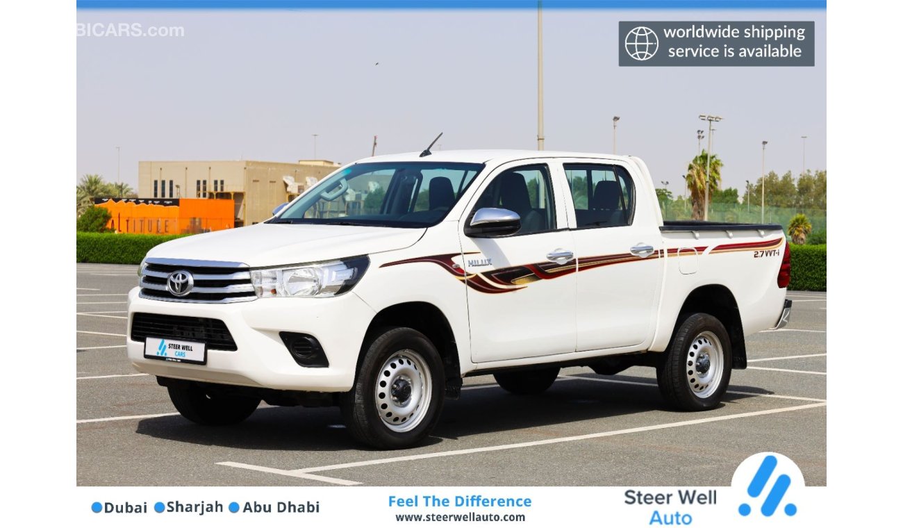 Toyota Hilux GL | MANUAL TRANSMISSION | EXCELLENT CONDITION | GCC SPECS