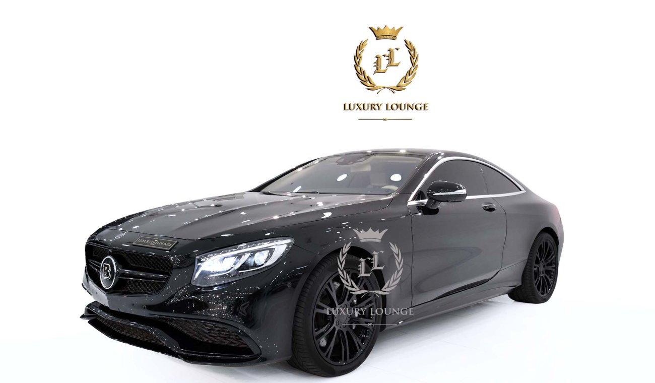 مرسيدس بنز S 63 AMG كوبيه BRABUS,GCC SPECS,FULL SERVICE HISTORY