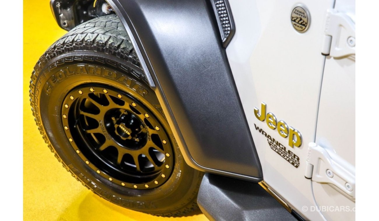 Jeep Wrangler RESERVED ||| Jeep Wrangler Sport 2018 GCC under Agency Warranty with Zero Down-Payment.