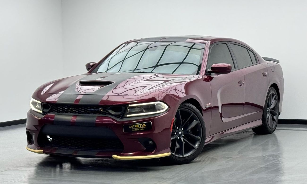 دودج تشارجر R/T Scatpack 6.4L (485 HP) 2019 Dodge Charger 392 Scatpack, Warranty, Full Dodge Service History, GC