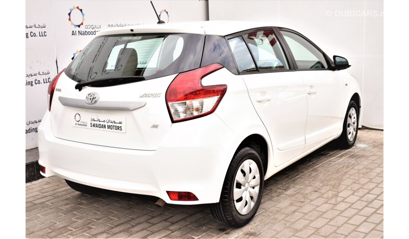 Toyota Yaris AED 782 PM | 1.3L SE HB GCC WARRANTY