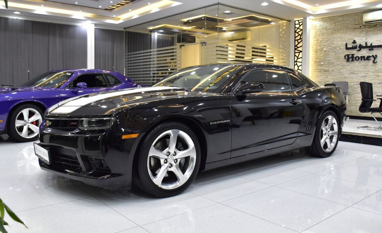 شيفروليه كامارو  EXCELLENT DEAL for our Chevrolet Camaro ( 2015 Model ) in Black Color GCC Specs