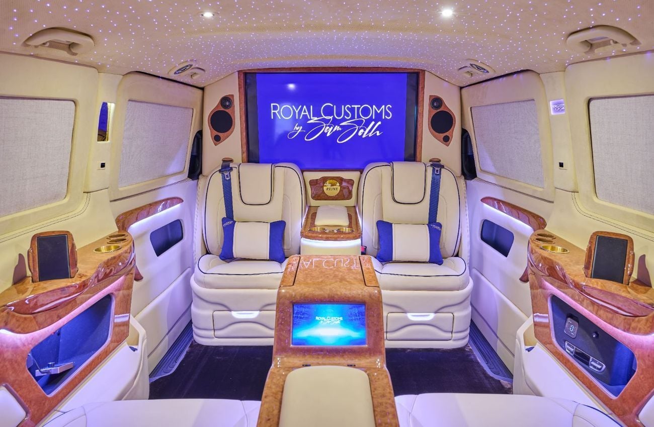 Mercedes-Benz V 300 2026 “LA REINE” – Handcrafted by ROYAL CUSTOMS in Dubai (5 Year Warranty)