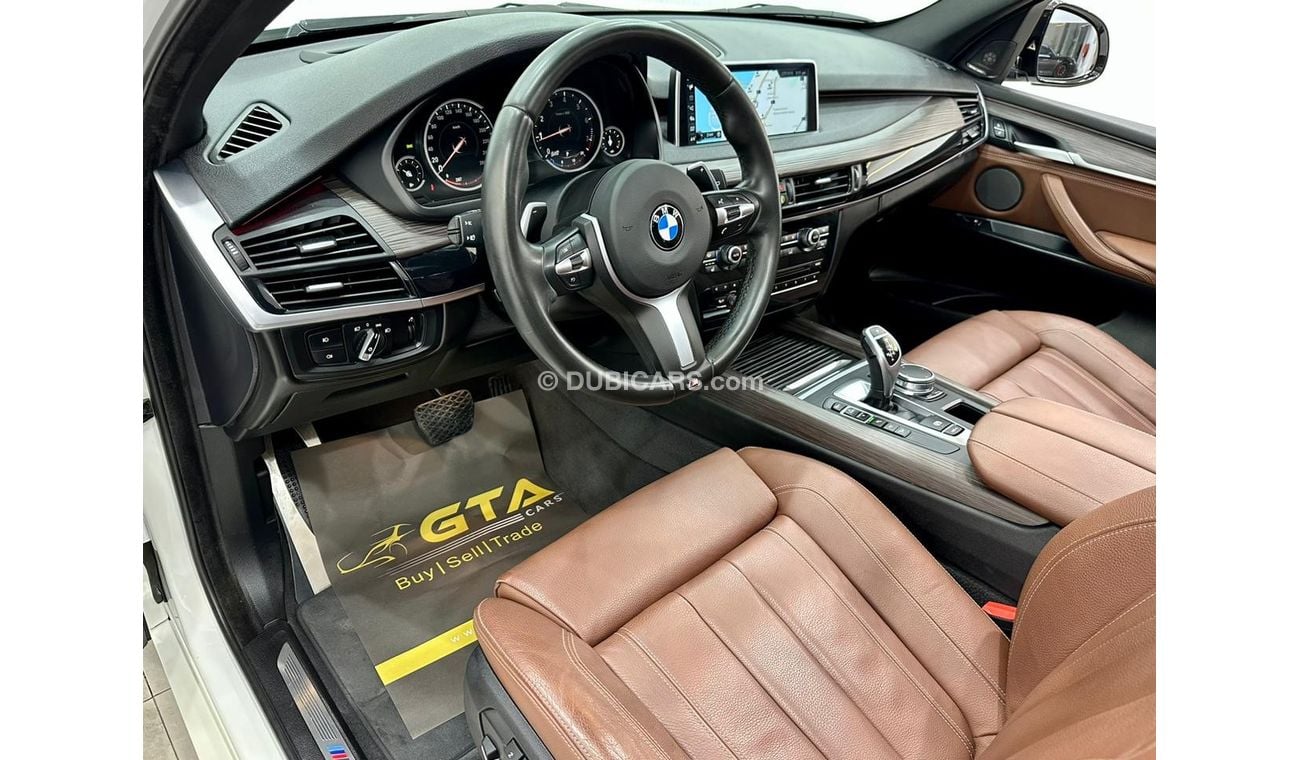 بي أم دبليو X5 35i M سبورت 2018 BMW X5 xDrive35i M-Sport, Warranty, 2026 BMW Service Contract, Full Options, GCC