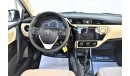 Toyota Corolla 2.0L SE 2017 GCC