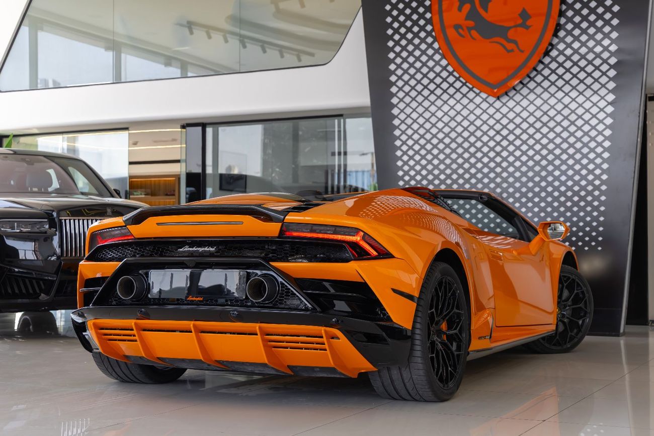 Lamborghini Huracan Evo Spyder 2024 LAMBORGHINI HURACÁN EVO SPYDER  | FULL OPTIONS | CARBON FIBER | EUROPEAN SPECS