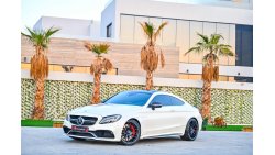 Mercedes-Benz C 63 AMG | 3,701 P.M  | 0% Downpayment | Full Option | Spectacular Condition