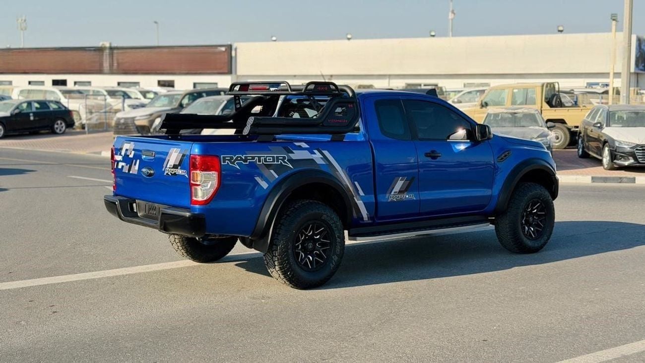 فورد رانجر RAPTOR BODY KIT | SMART CAB | PREMIUM SPORTS BAR WITH BASKET | ROOF TOP MOUNTED LED LIGHTS | AUTOMAT