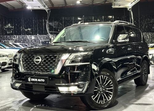 نيسان باترول SE Platinum 5.6L 2024 Nissan Patrol, 2027 Nissan Warranty, Full Options, Very Low Kms, 7 Seater, GCC
