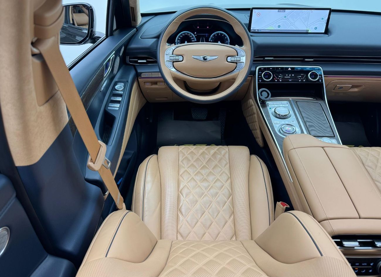 Genesis GV80 Royal 3.5L AWD 2024 Genesis GV80 (Royal Trim), 2024 Agency Warranty & Service Contract, Agency FSH,