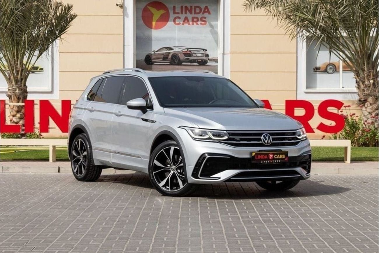 فولكس واجن تيجوان R-Line 2.0L Volkswagen Tiguan R-Line 2022 GCC under Agency Warranty with Flexible Down-Payment.