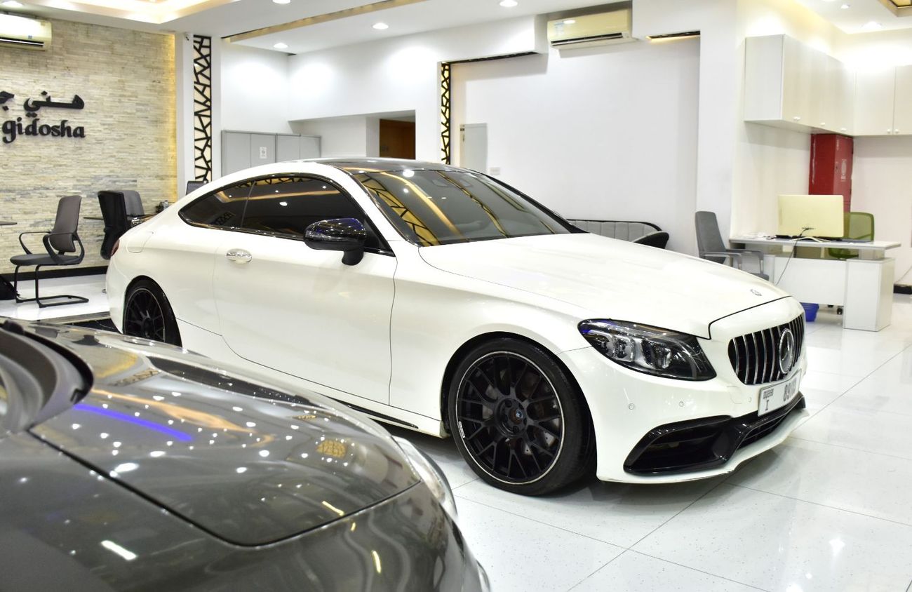 Mercedes-Benz C 300 Coupe EXCELLENT DEAL for our Mercedes Benz C300 4Matic ( 2017 Model ) in White Color American Specs