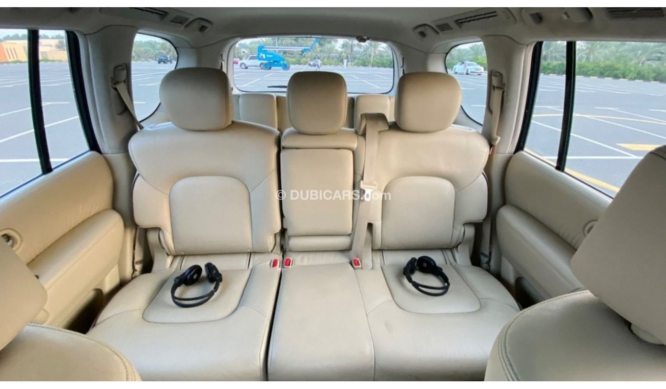 نيسان باترول LE بلاتينوم 1 على 1 رادار تحكم مسار كراسي كهرباء شاشات خلفيه خمس كاميرات بدون حادث بدون