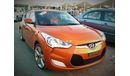 Hyundai Veloster ORANGE 2015 GCC PANORAMA NO REPAINT NO ACCIDENT PERFECT