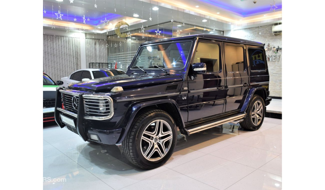 مرسيدس بنز G 500 EXCELLENT DEAL for our Mercedes Benz G500 ( 2002 Model! ) in Blue Color! GCC Specs