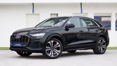 Audi Q8 55 TFSI quattro V6 3.0TC | Full Service History | Certified & Inspected | GCC | Zero Down payment support