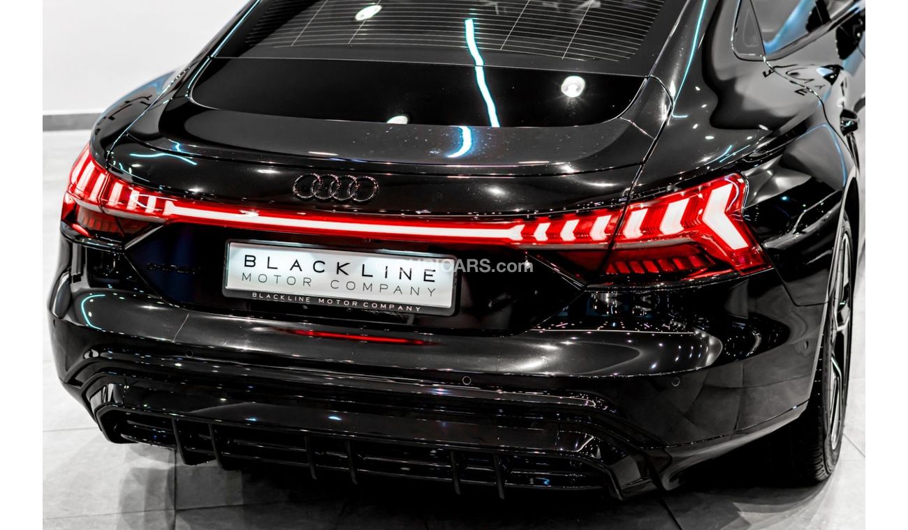 Audi etron 2022 Audi E-Tron GT, 2027 Audi Warranty + Service Contract, Carbon Interior, Low KMs, GCC