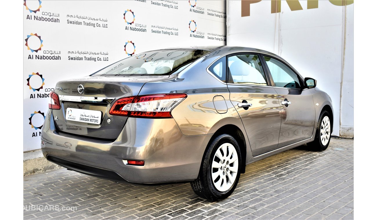 نيسان سنترا 1.6L S 2018 GCC  DEALER WARRANTY