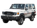 Toyota Land Cruiser 70 ECTNJM001 – Toyota LC76 5 Doors Hardtop - 4.0L Petrol Auto - White with Tan Interior