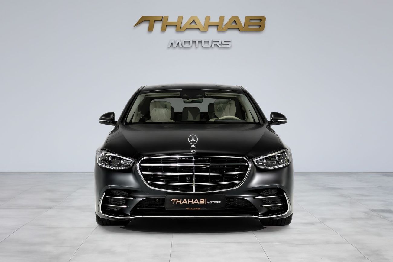 Mercedes-Benz S 500 4MATIC 3.0L 2021 | MATTE BLACK | AWD 4MATIC | MERCEDES-BENZ S-CLASS S 500 | FULL OPTION | PERFECT CO