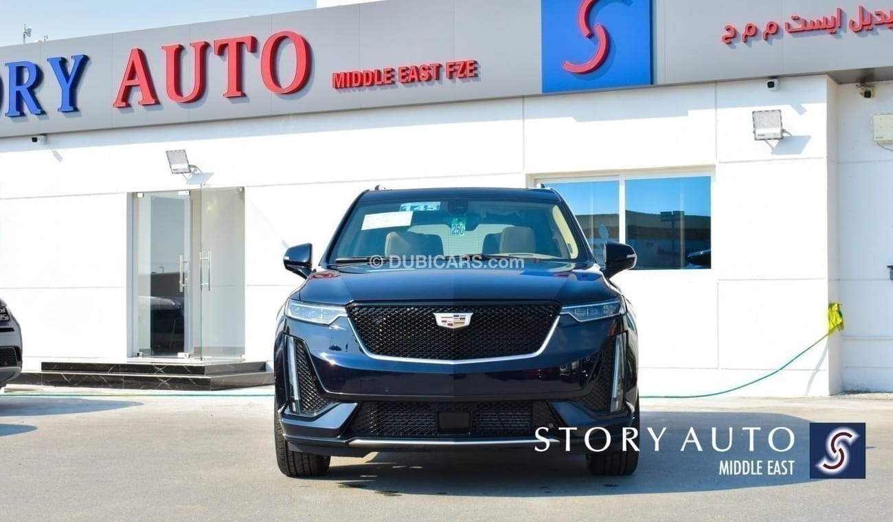 كاديلاك XT6 2.0 Turbo Sport AWD, 7 SEATS (For Local Sales plus 10% for Customs & VAT)