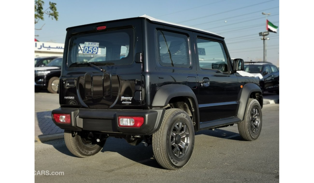 سوزوكي جيمني 1.5L Petrol, 15" Alloy Rims, 4wd Gear Box, Xenon Head Lights, Fog Lamp, Power Window. CODE - SJBL21