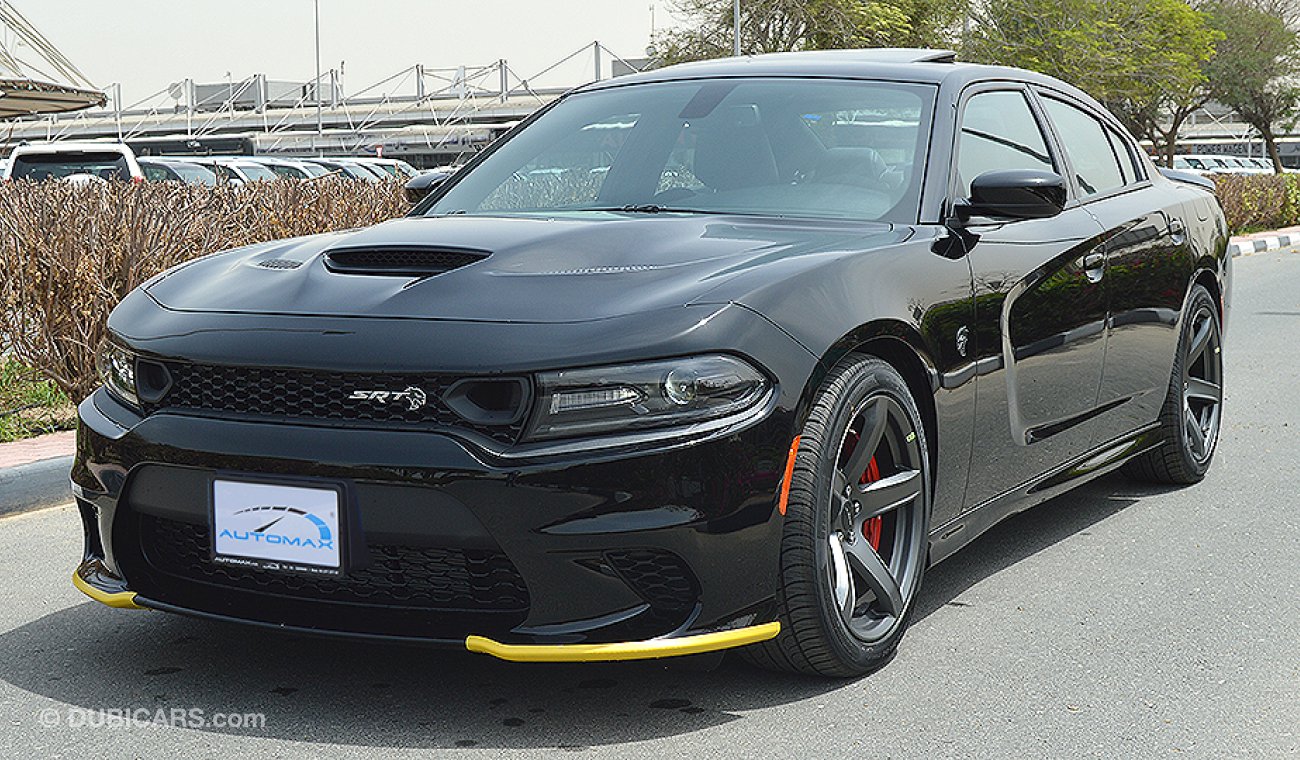 Dodge Charger Hellcat SRT 2019, 6.2 Supercharged HEMI, V8 707hp GCC, 0km w/ 3 Yrs or 100,000km Warranty