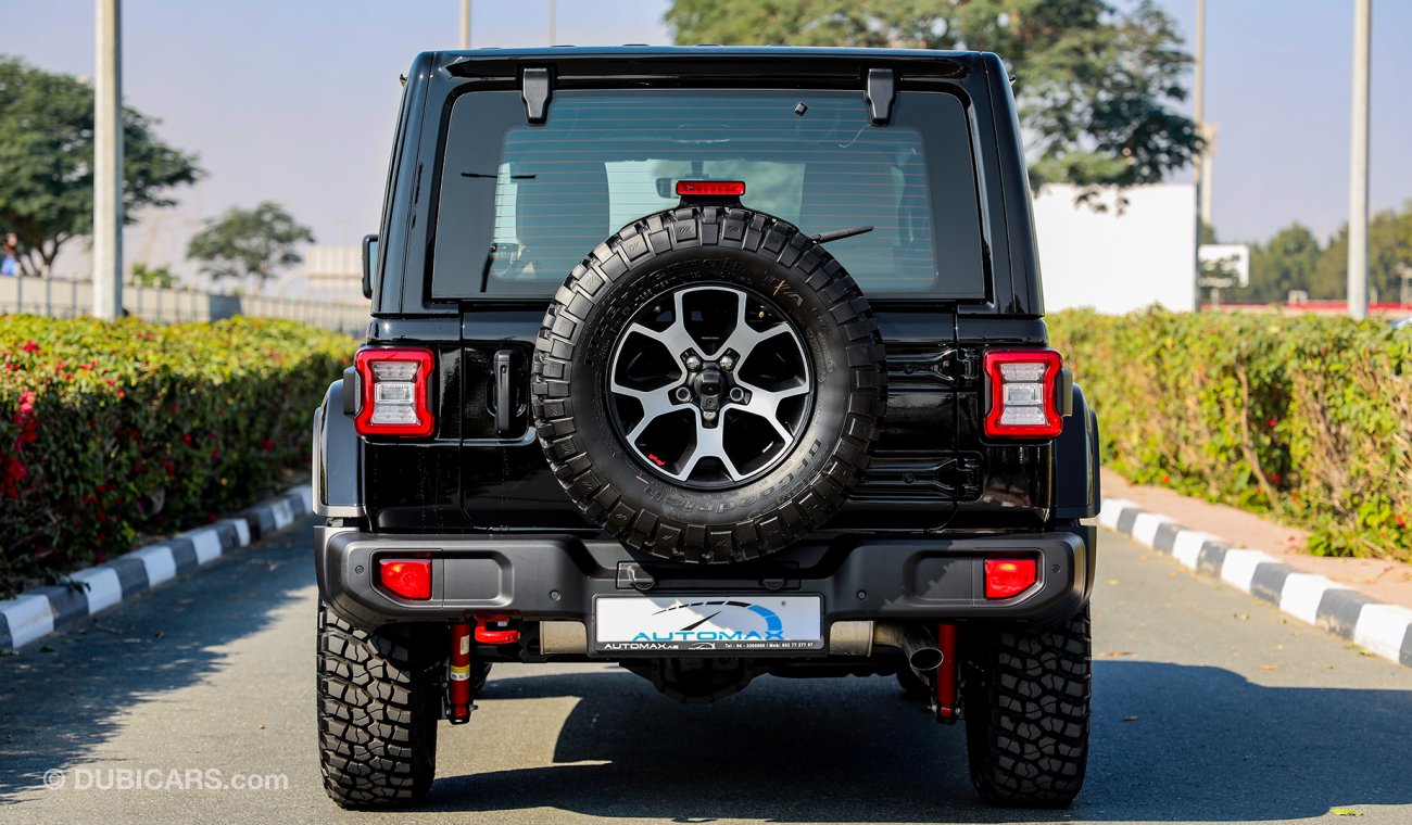 Jeep Wrangler Unlimited Rubicon V6 3.6L , GCC , 2021 , 0Km , W/3 Yrs or 60K Km WNTY @Official Dealer