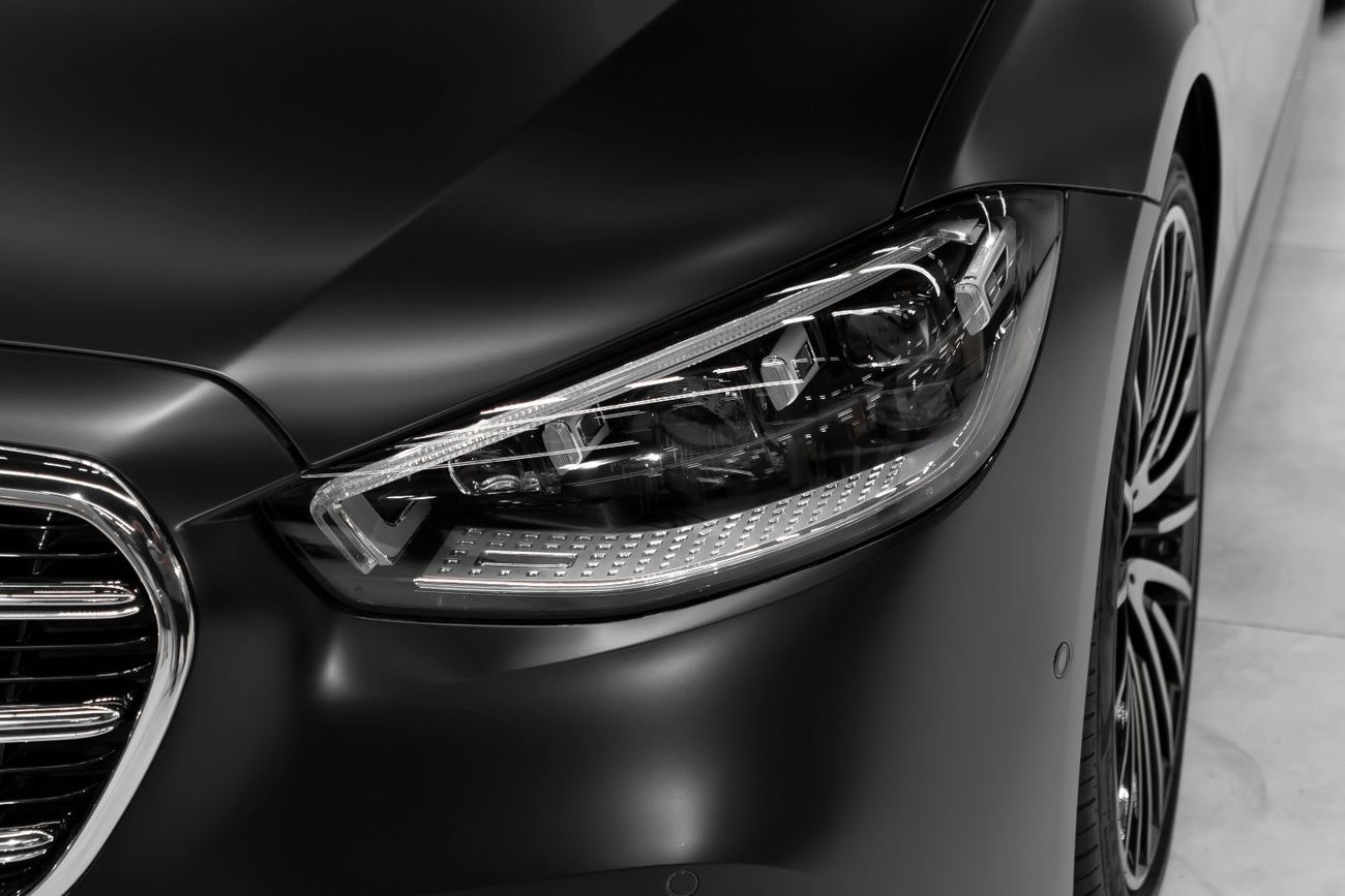 Mercedes-Benz S 500 4MATIC 3.0L 2021 | MATTE BLACK | AWD 4MATIC | MERCEDES-BENZ S-CLASS S 500 | FULL OPTION | PERFECT CO